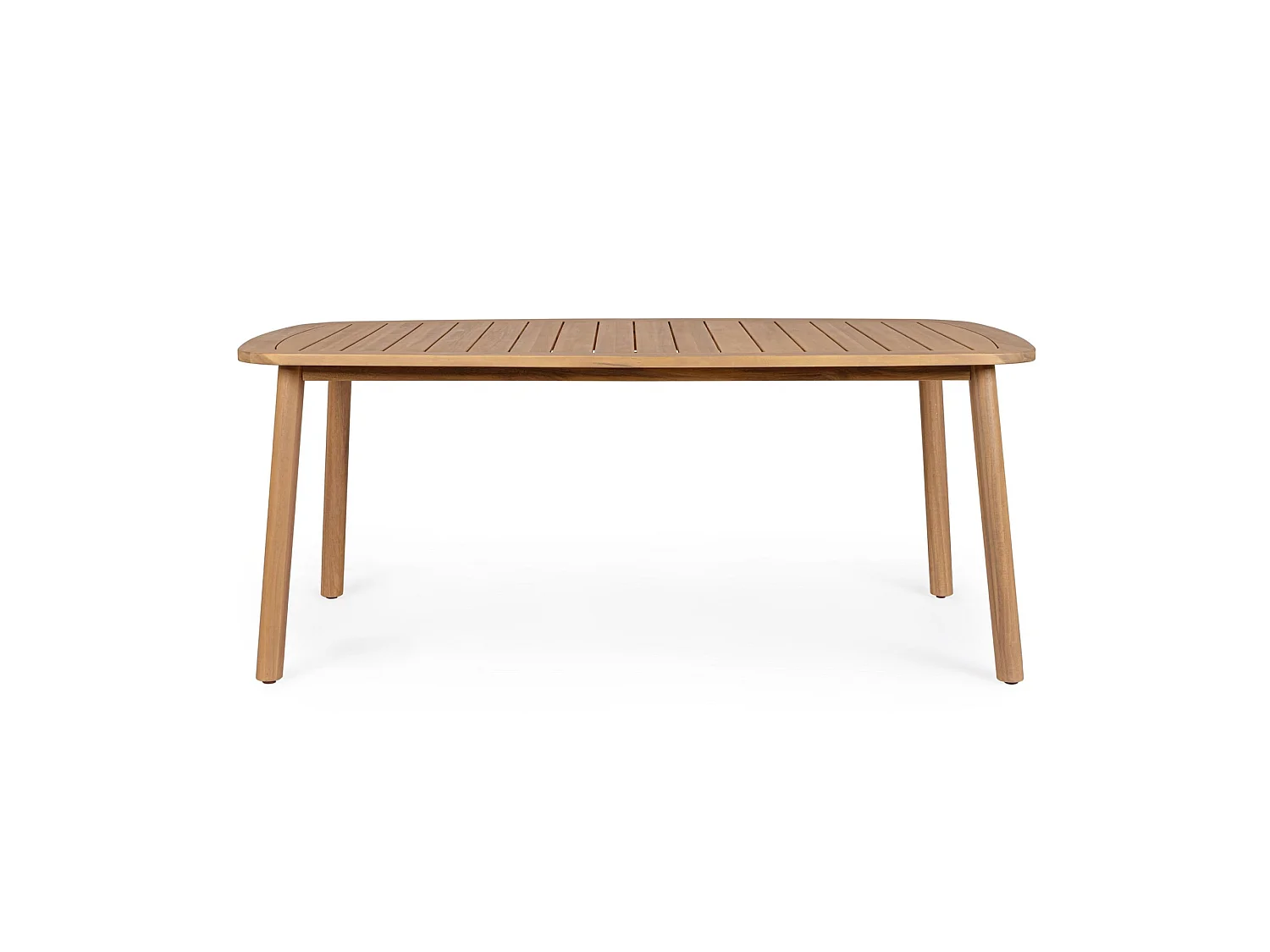 Table de salle à manger fixe en bois d'acacia - GIRONA