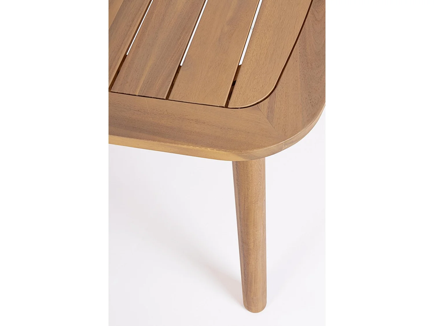 Table de salle à manger fixe en bois d'acacia - GIRONA