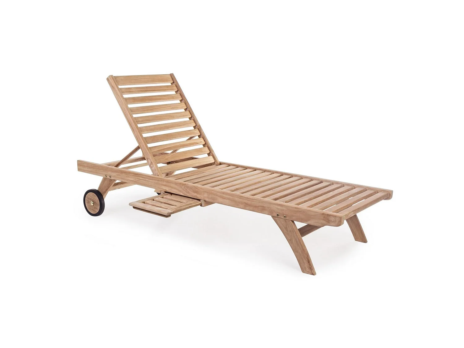 Chaise longue en teck de qualité supérieure - GALILEA