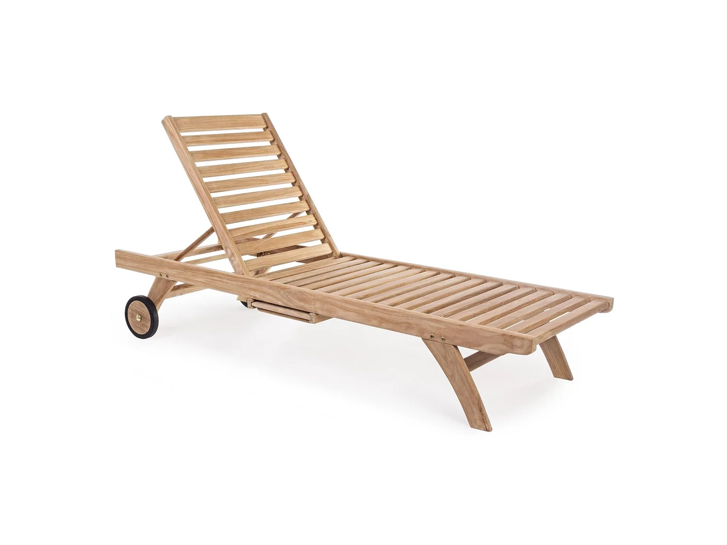 Chaise longue en teck de qualité supérieure - GALILEA