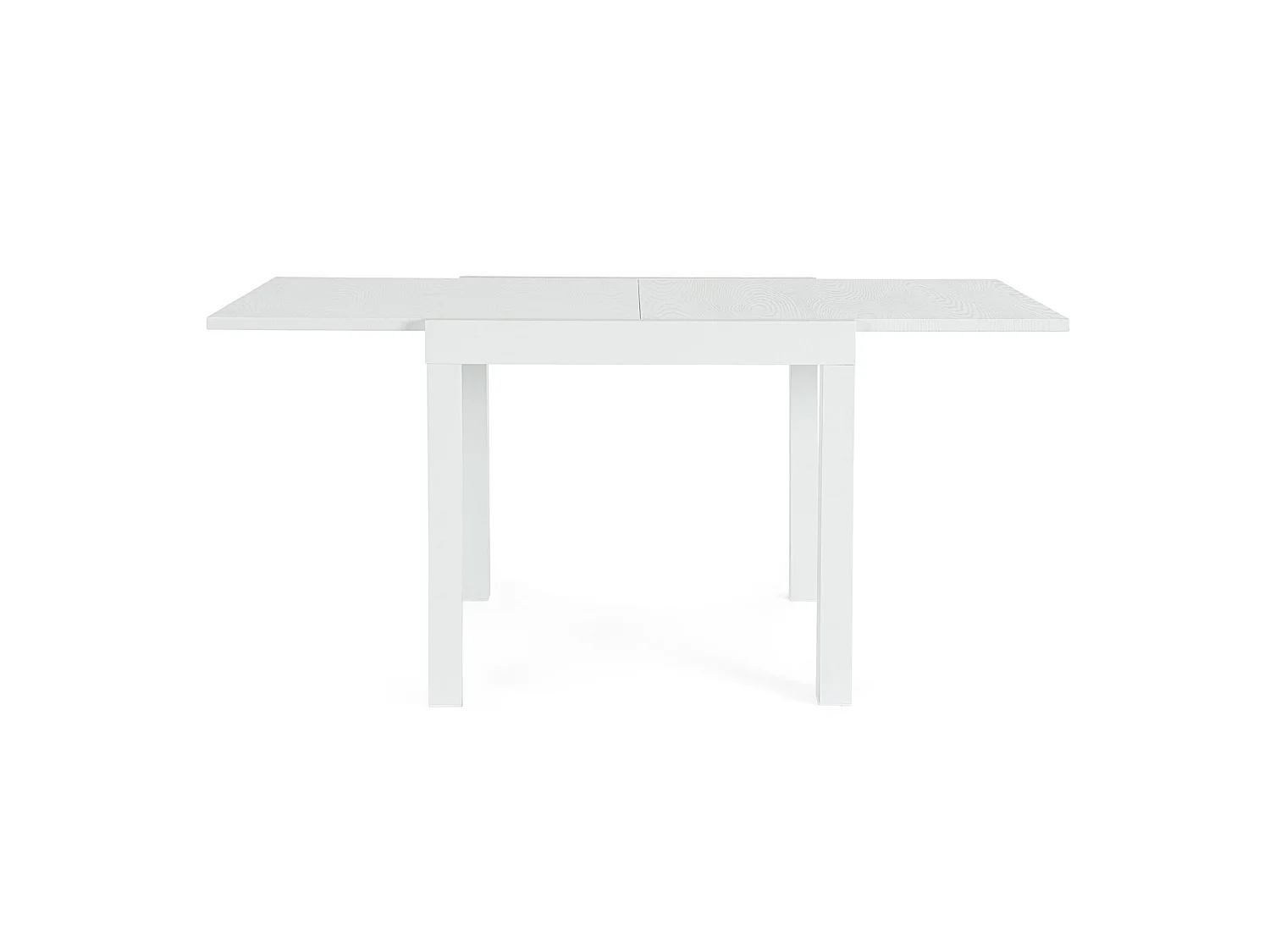 Table de jardin à rallonge avec plateau effet bois  - CLIV