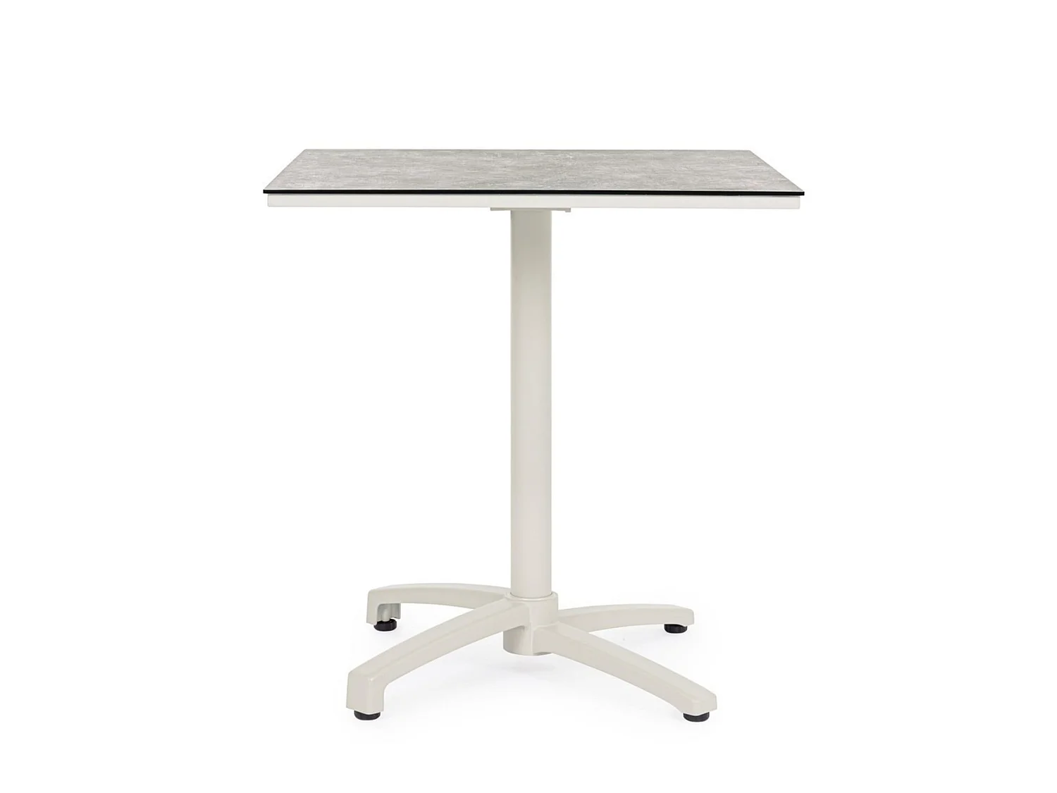Bartisch mit Tischplatte aus HPL in Taupe - LAREDO