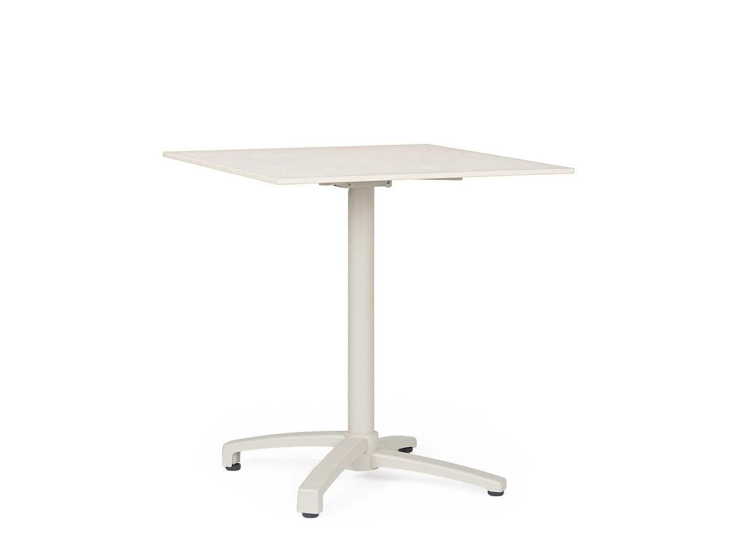 Table de bar avec plateau en HPL beige - LAREDO