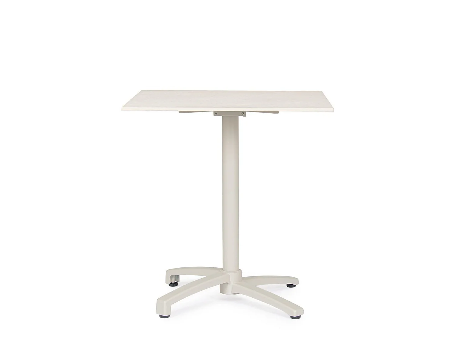 Table de bar avec plateau en HPL beige - LAREDO