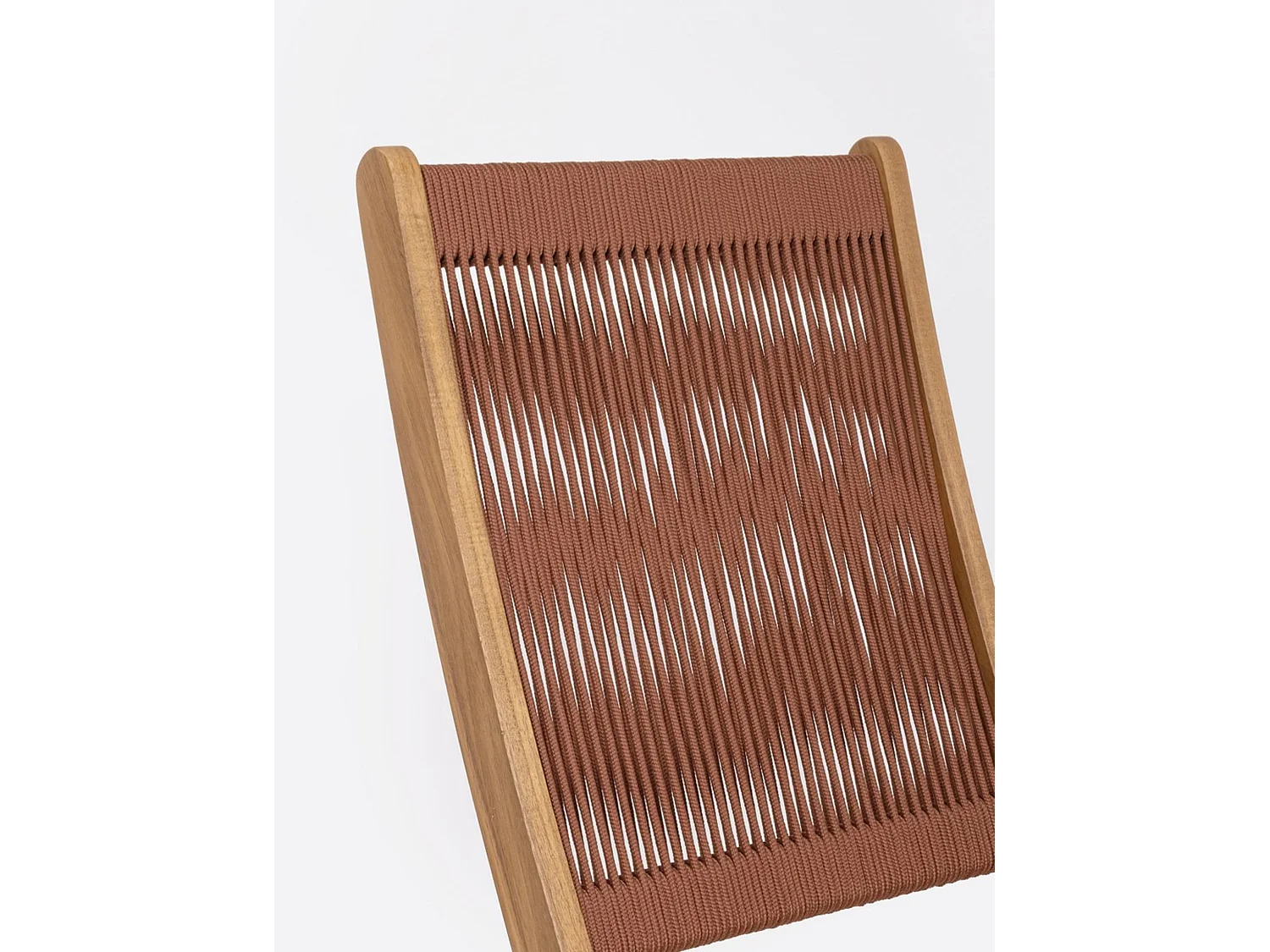Lot de 4 chaises pliantes en bois d'acacia - MONSARAZ