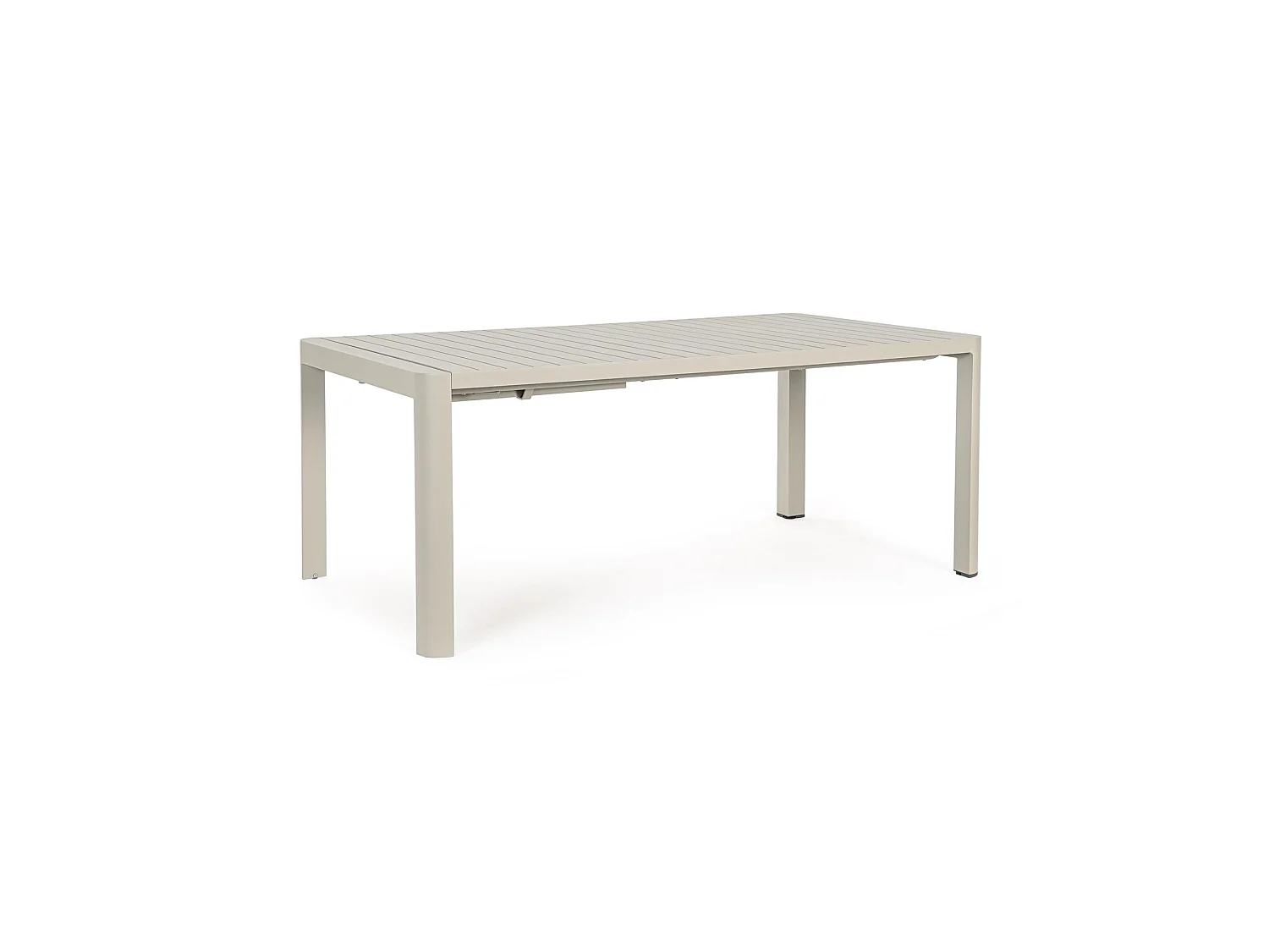 Table de jardin en aluminium beige thermolaqué - KIPLIN