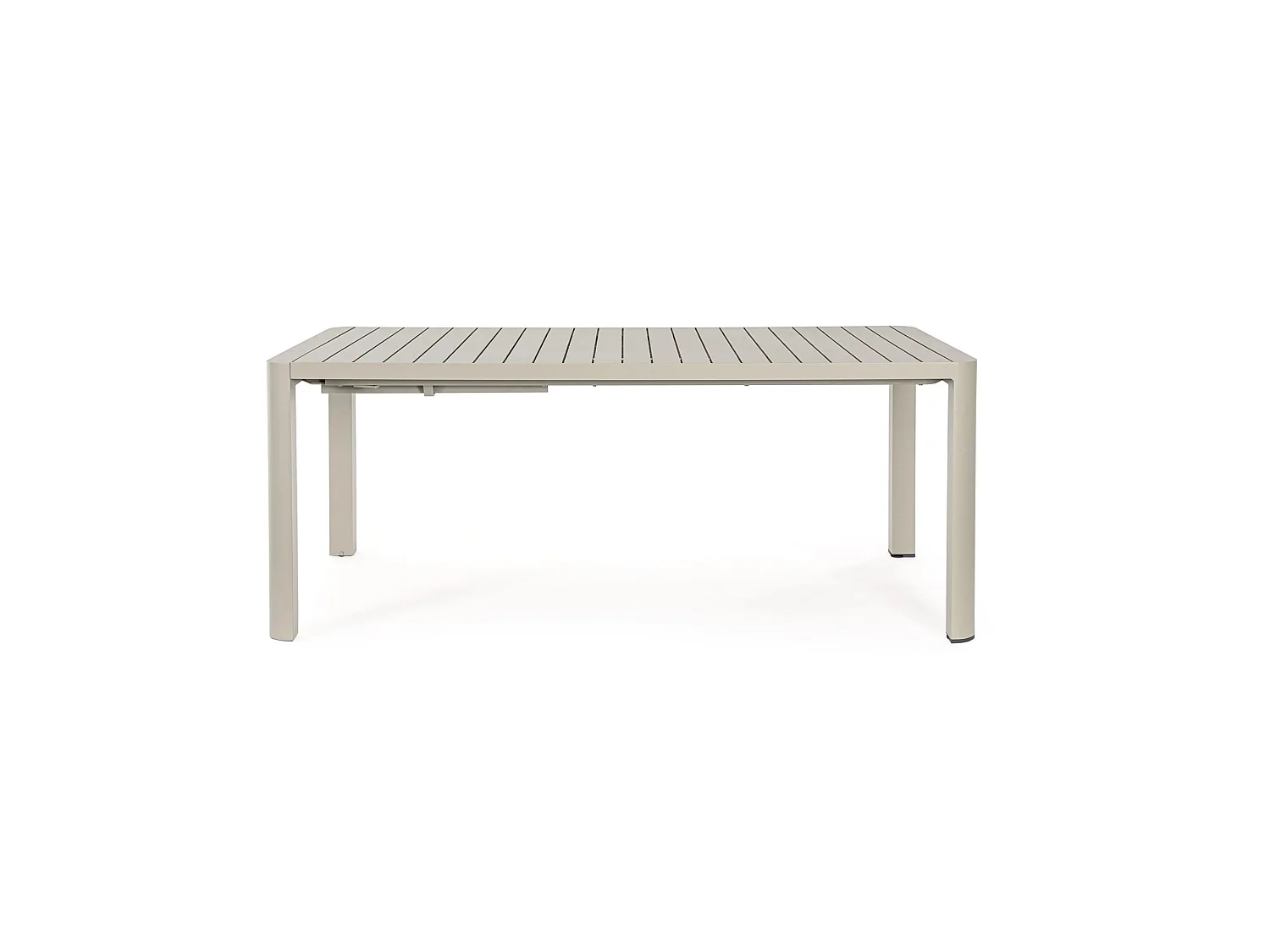 Table de jardin en aluminium beige thermolaqué - KIPLIN