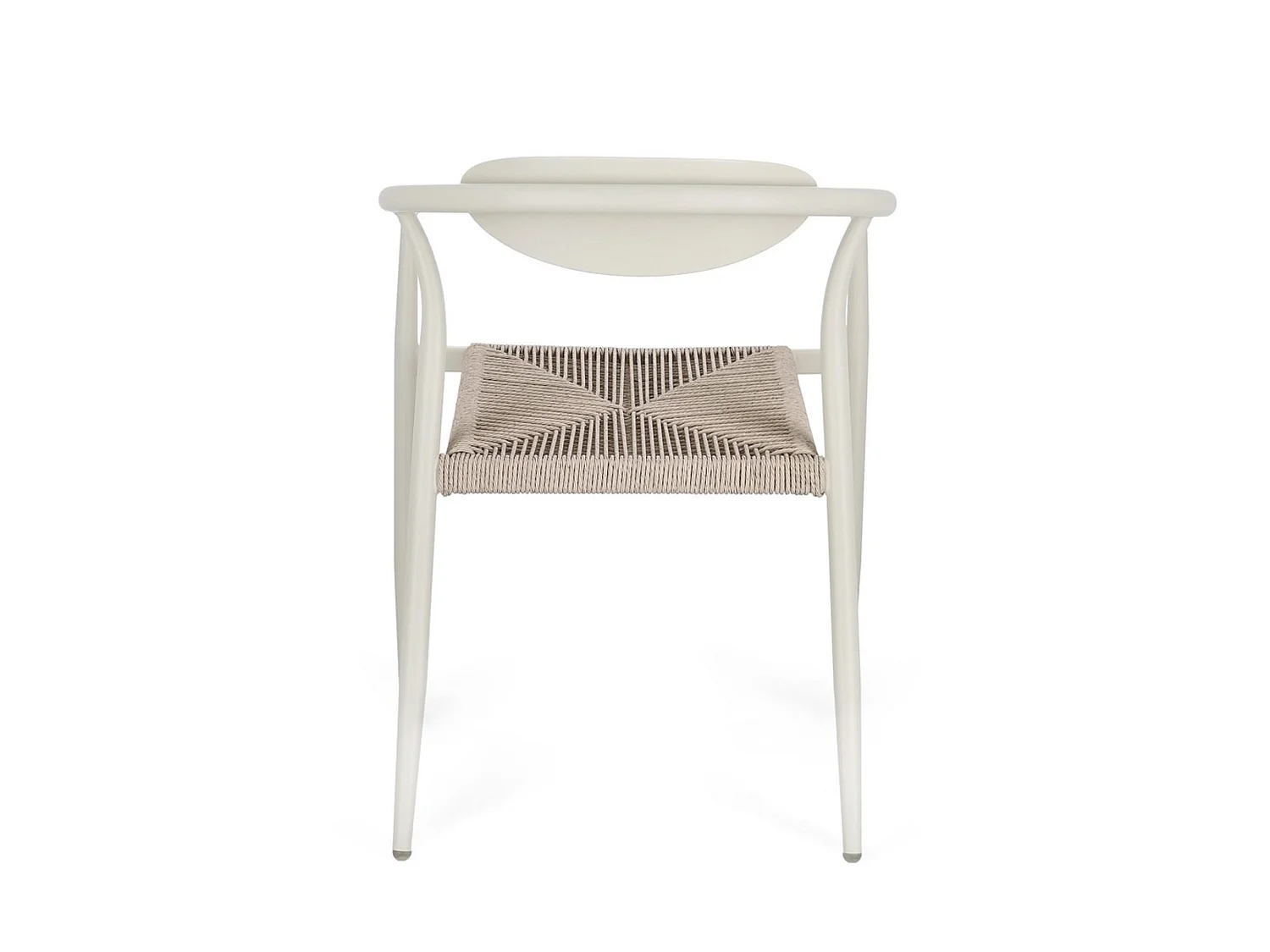 Lot de 4 chaises avec structure en aluminium - MORAIRA