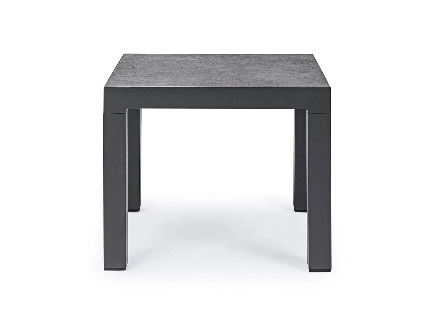 Mesita de jardín con tablero de cerámica y estructura de aluminio - OVIEDO