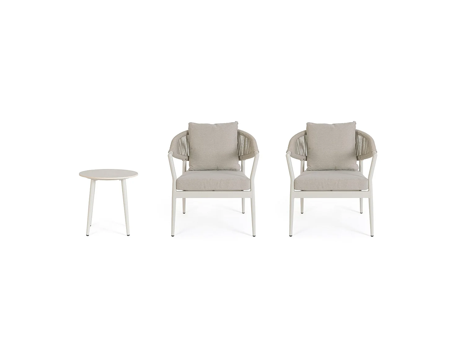 Conjunto de salón con sillones y mesita - GETARIA