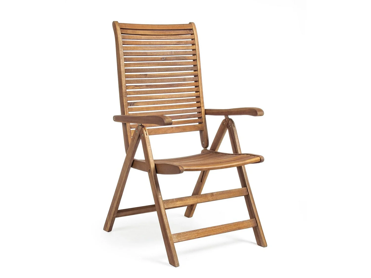 Fauteuil inclinable en bois d'acacia - NOEMI