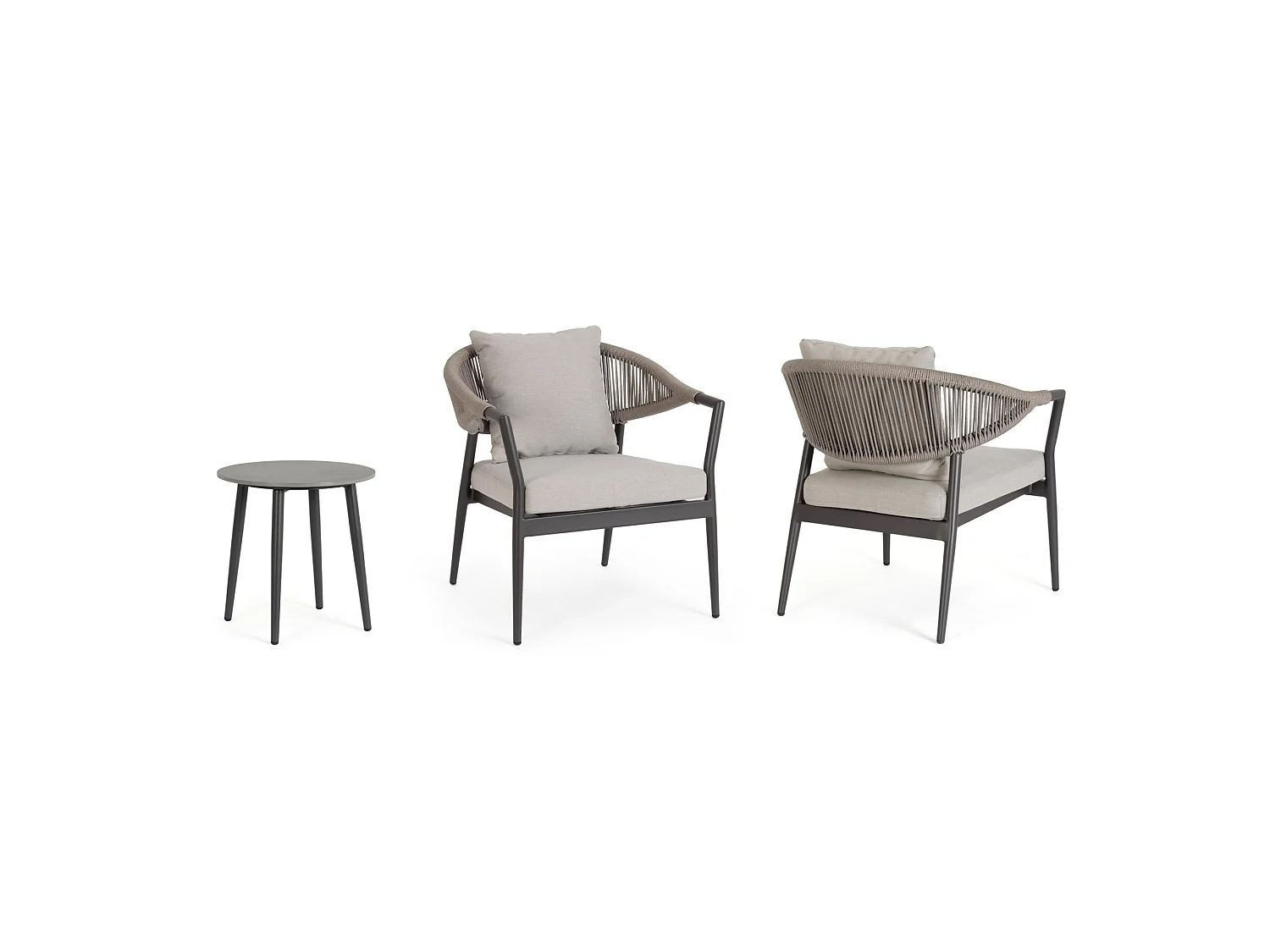 Conjunto de salón con sillones y mesita - GETARIA