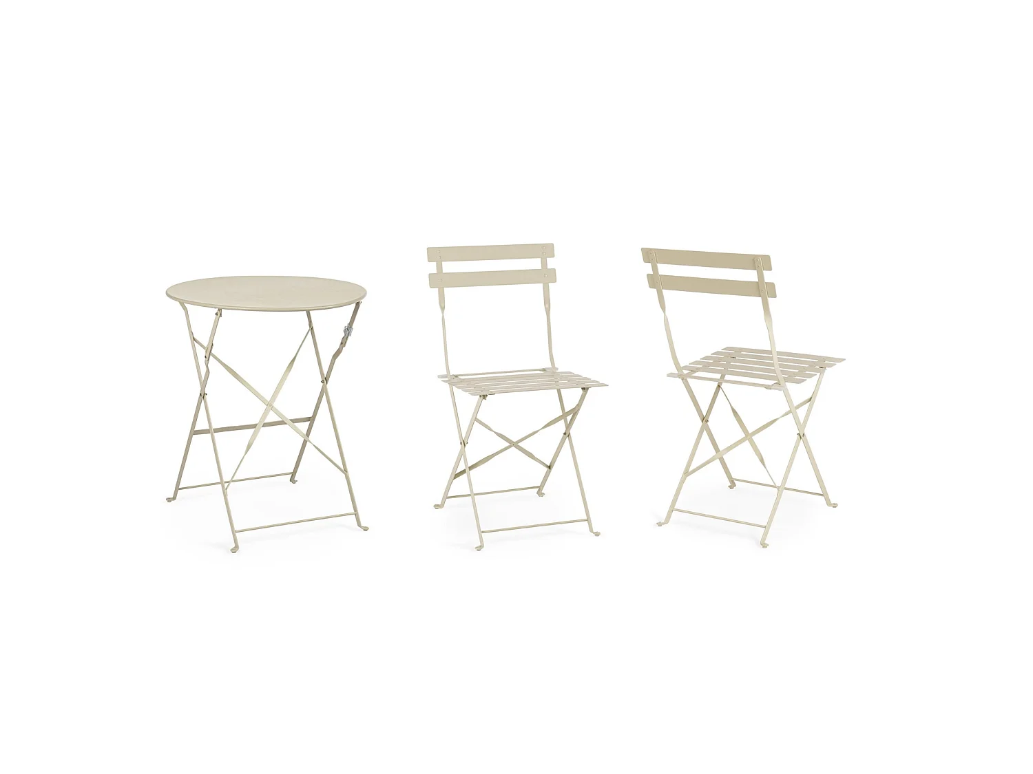 Ensemble bistrot composé d'une table et de 2 chaises - AUSTIN