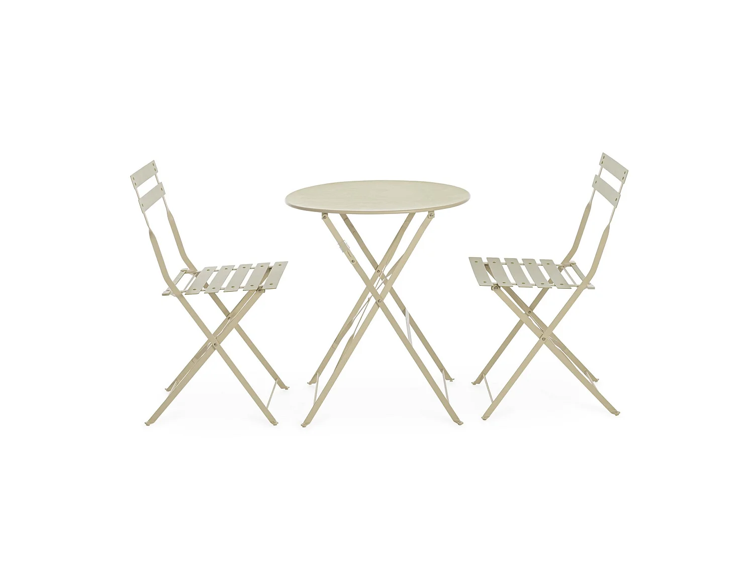 Ensemble bistrot composé d'une table et de 2 chaises - AUSTIN