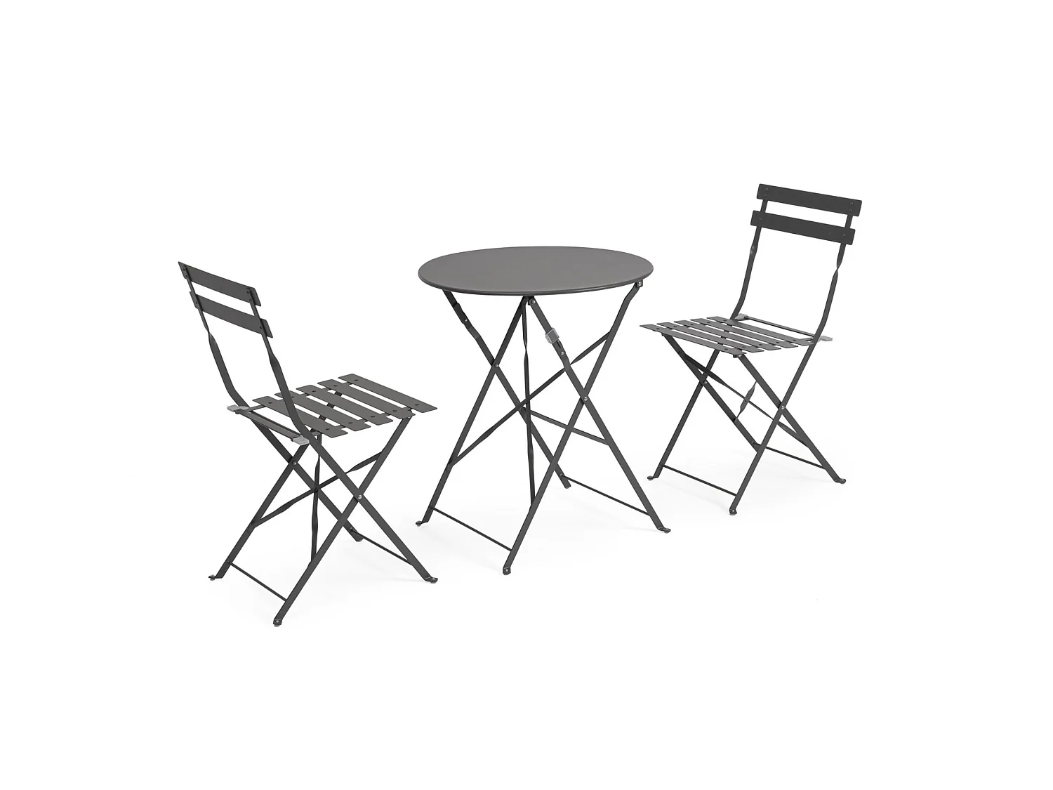Ensemble bistrot composé d'une table et de 2 chaises - AUSTIN