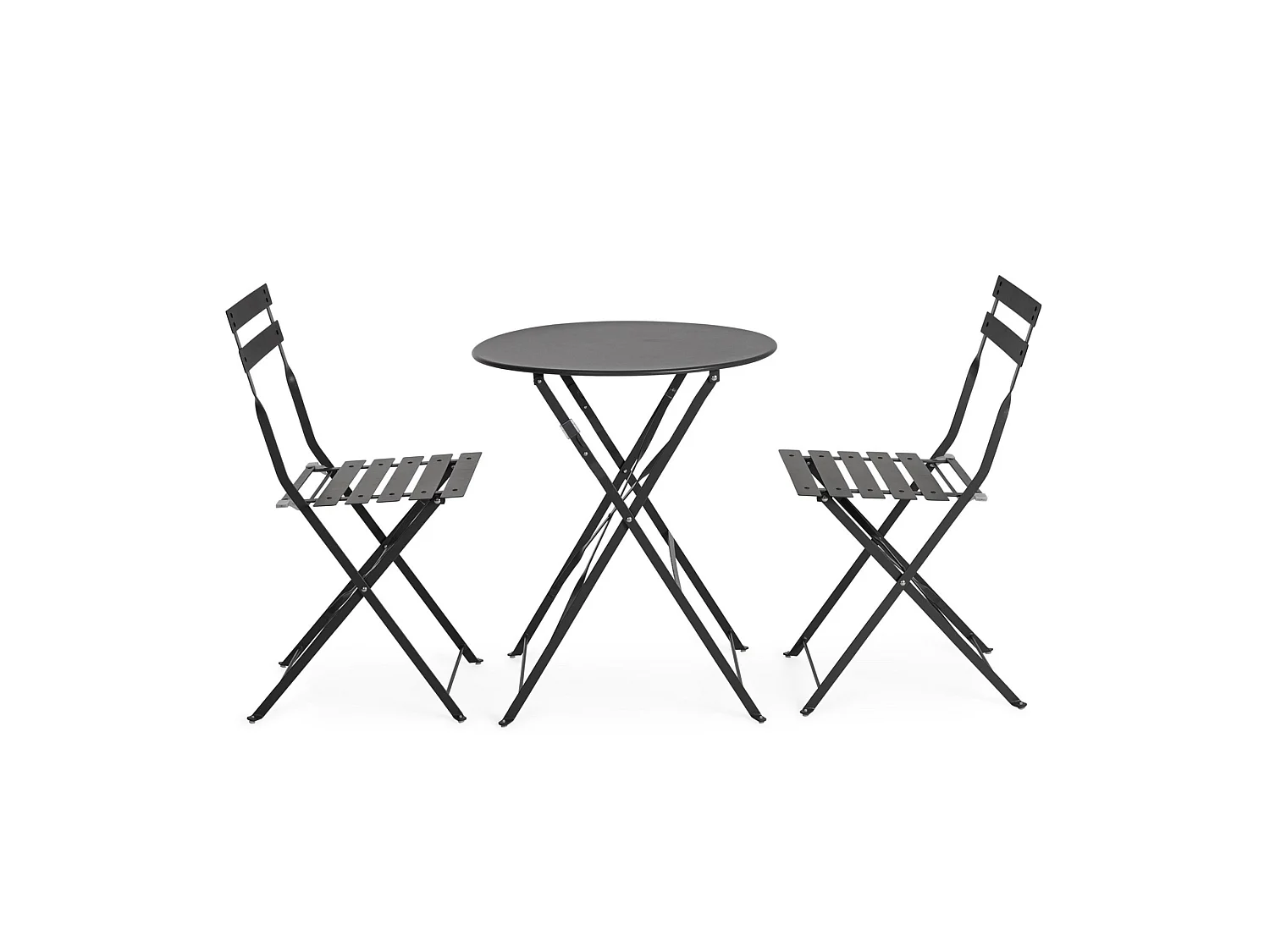 Ensemble bistrot composé d'une table et de 2 chaises - AUSTIN