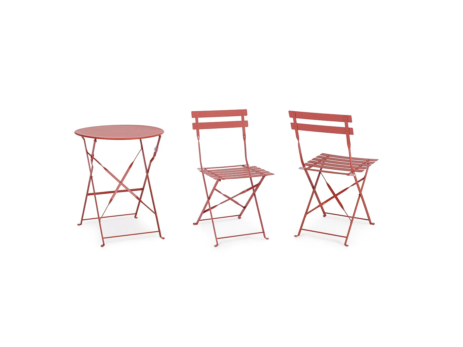 Ensemble bistrot composé d'une table et de 2 chaises - AUSTIN