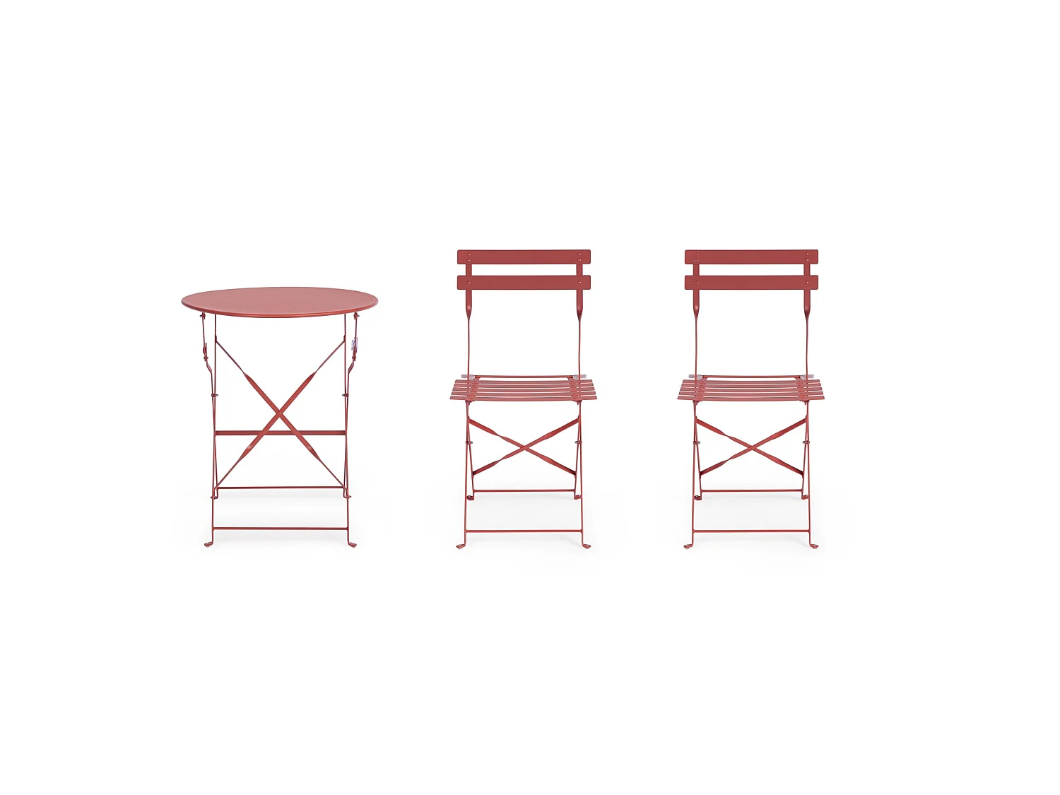 Ensemble bistrot composé d'une table et de 2 chaises - AUSTIN