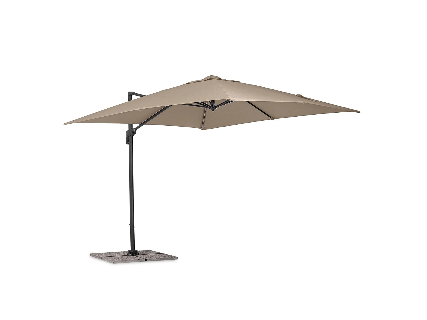 Parasol à bras taupe - ARTA