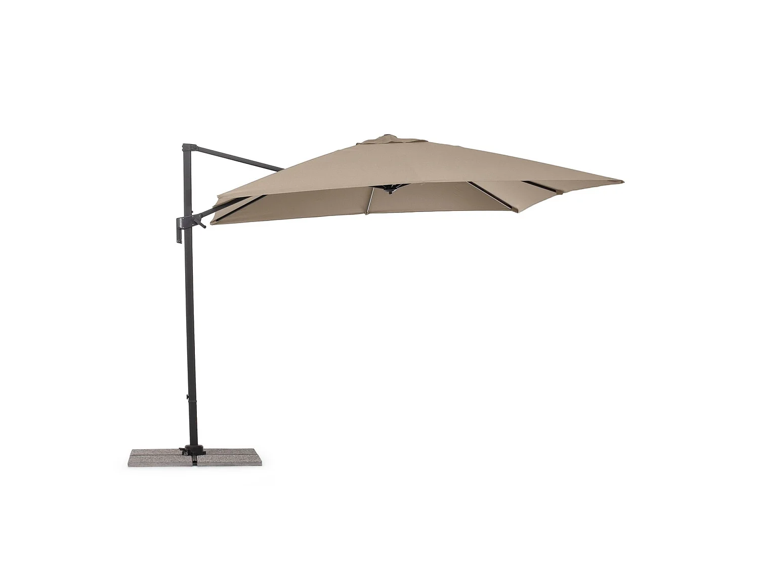 Parasol à bras taupe - ARTA