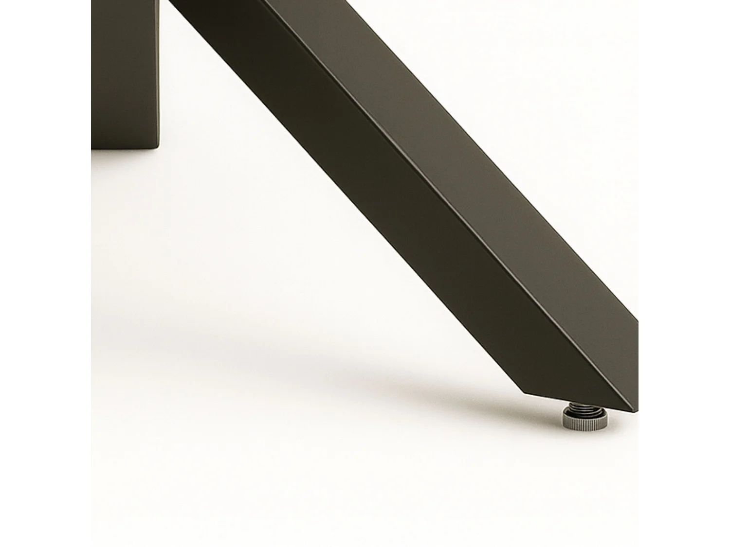 Mesa de Comedor Ovalada en Roble con Patas Metálicas Negras – 140x80x75 cm – Diseño Moderno e Industrial en Melamina de 30 mm