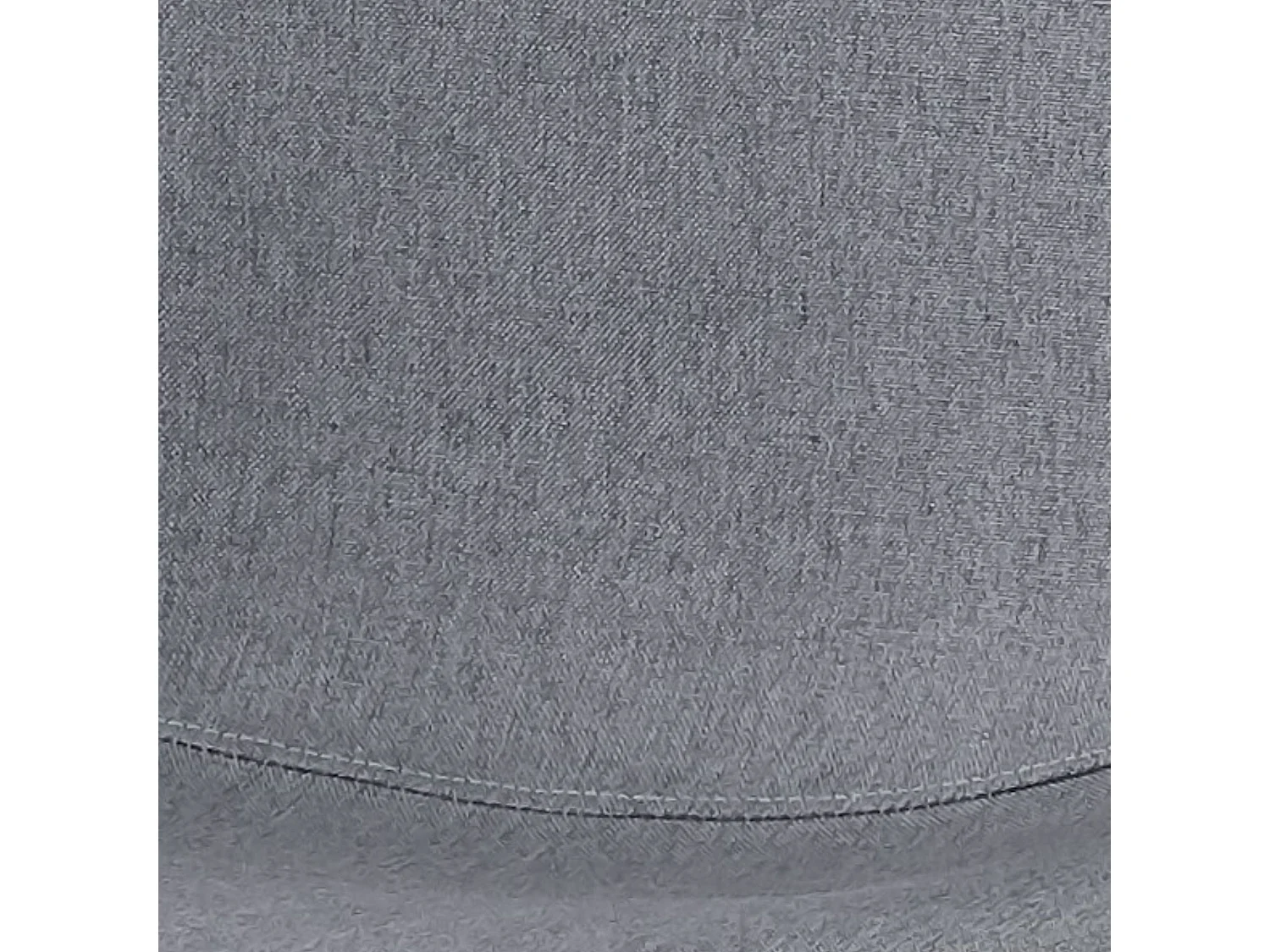 Pack 2 taburetes altos tapizados gris acero con patas metálicas negras – diseño moderno y cómodo de 65 cm para barra o cocina