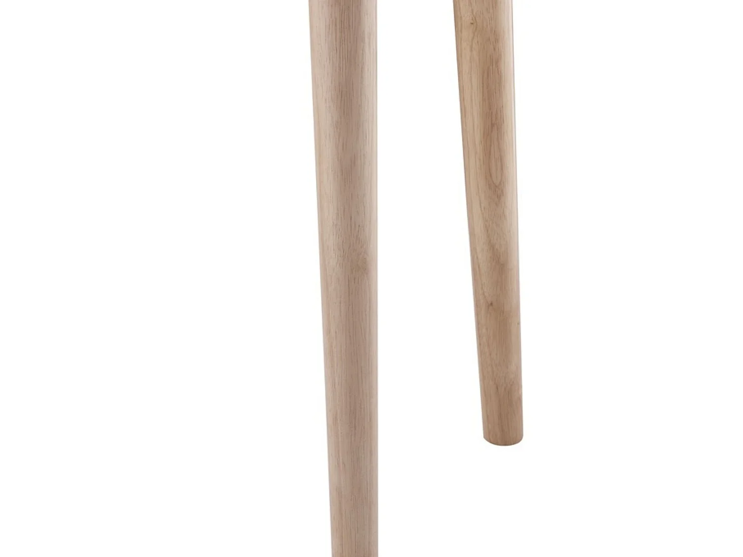 Recibidor Blanco con 1 Cajón y Patas de Madera de Haya – 80x30x60 cm – Consola Moderna de Entrada con Tirador en Símil Cuero