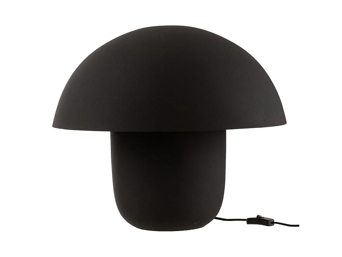 Lampe à Poser en Métal "Merle" 44cm Noir