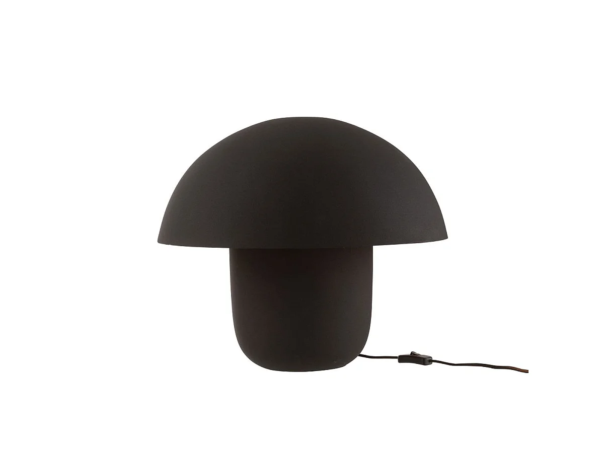 Lampe à Poser en Métal "Merle" 44cm Noir