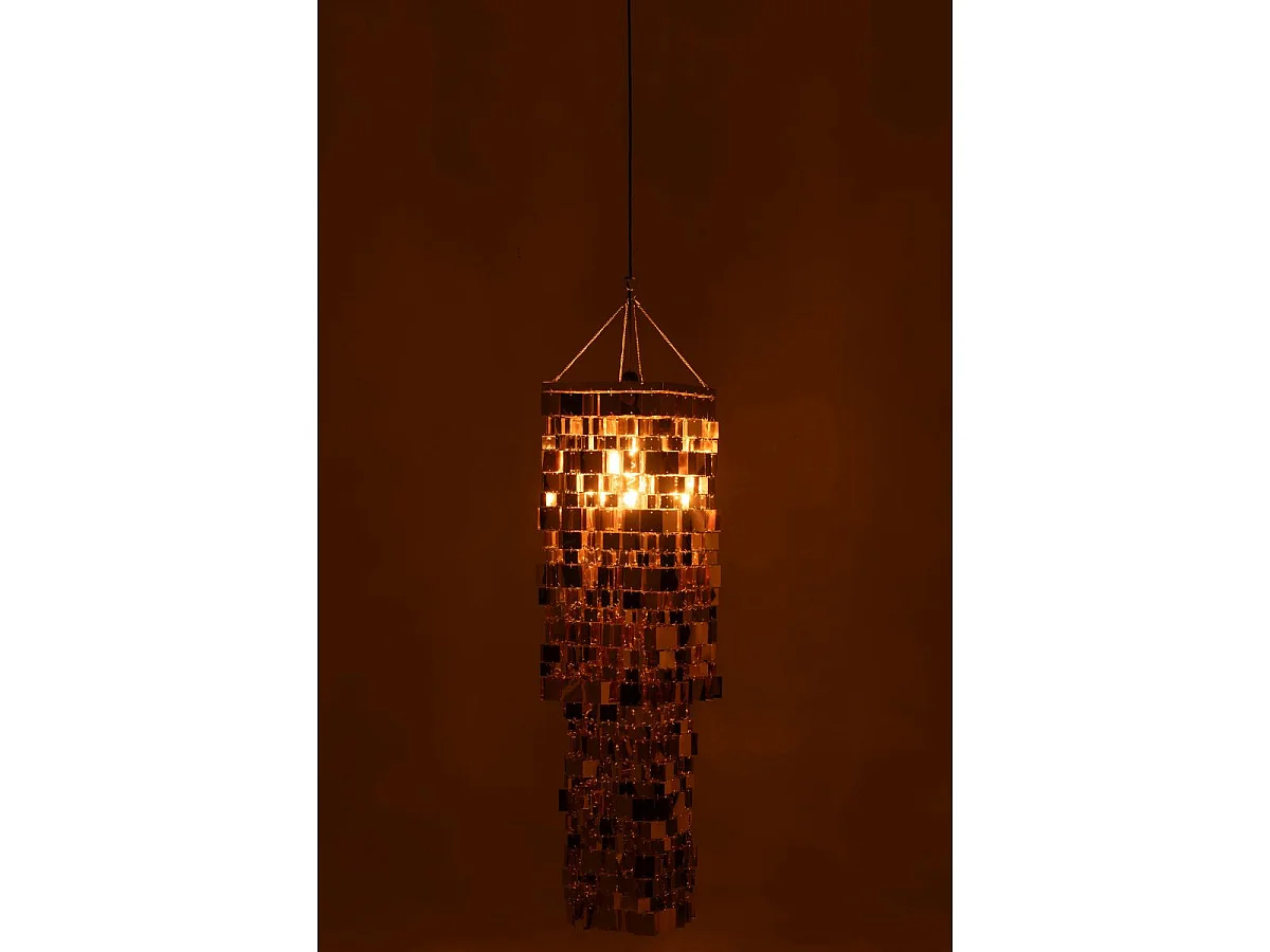 Abat-Jour Suspension Design "Disco" 122cm Doré