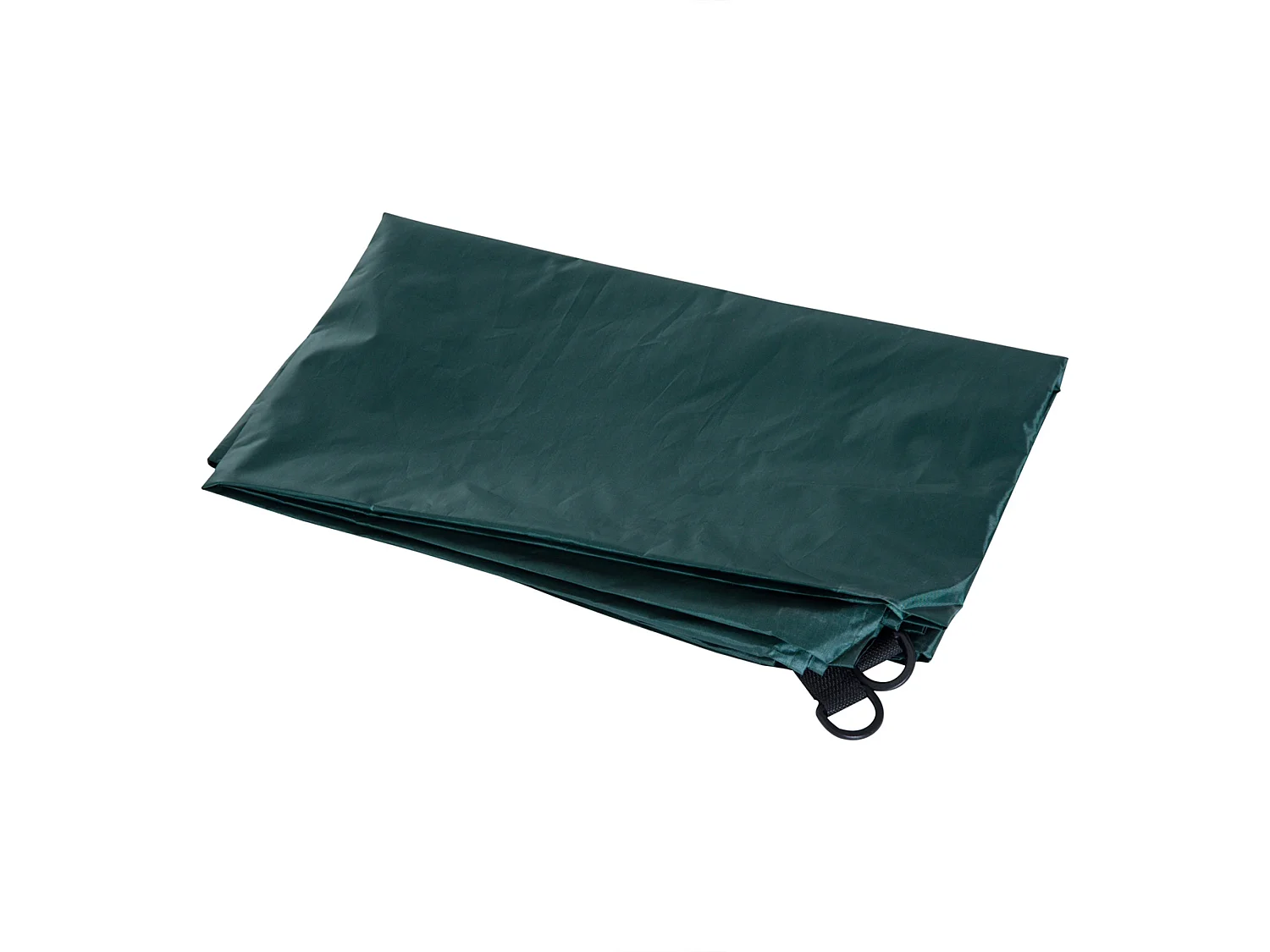 Sombrilla York Outsunny panel lateral + bolsas de arena + estacas verde Ø220 cm