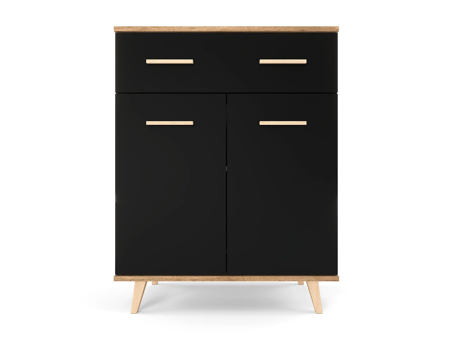 Komoda STIVMEBLE 73.4x36.x95.2 CM 1 Szuflada Nowoczesna Szafka Loft Do Salonu Sypialni