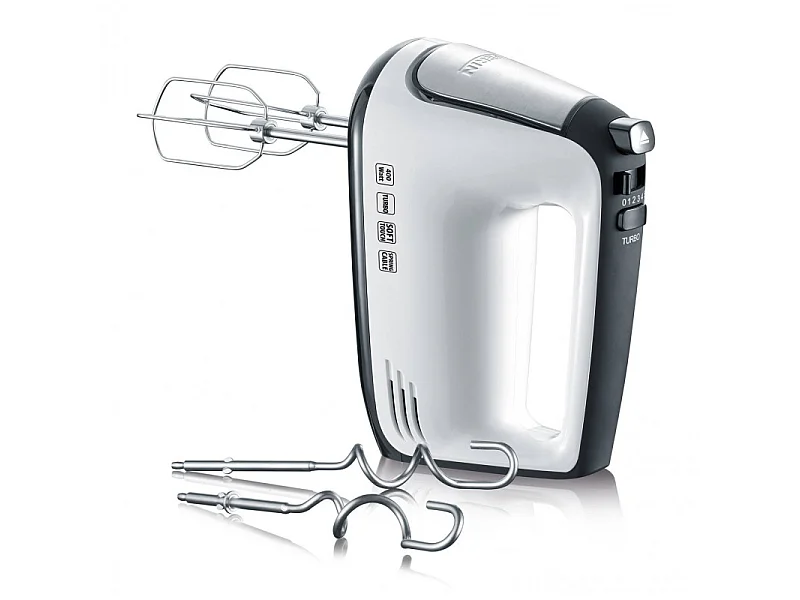 Batedeira de Mão Severin HM 3830 400W Branca com Pega Soft-Touch e Função Turbo