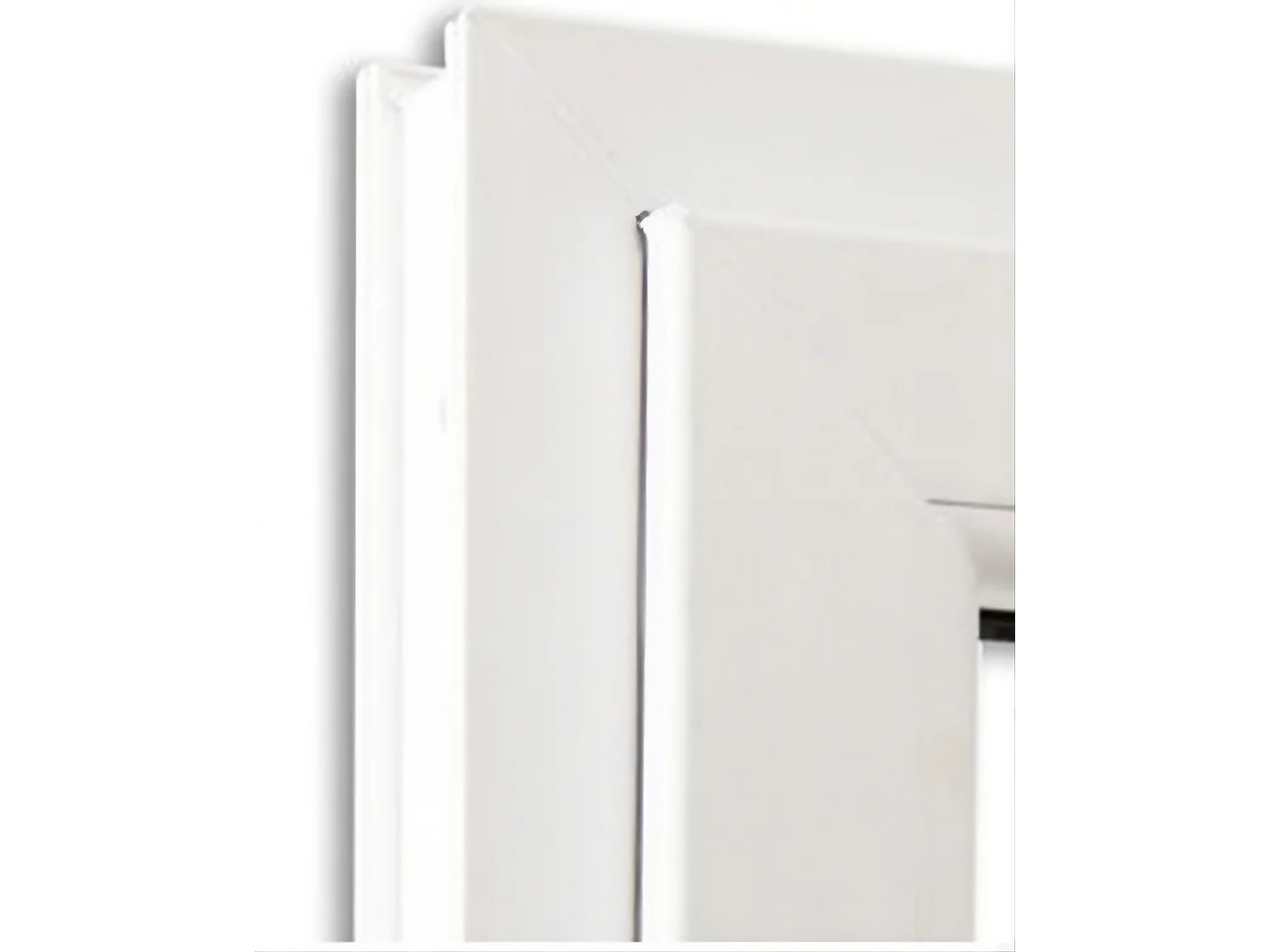 Finestra in PVC 5 camere bianca 110x150 cm