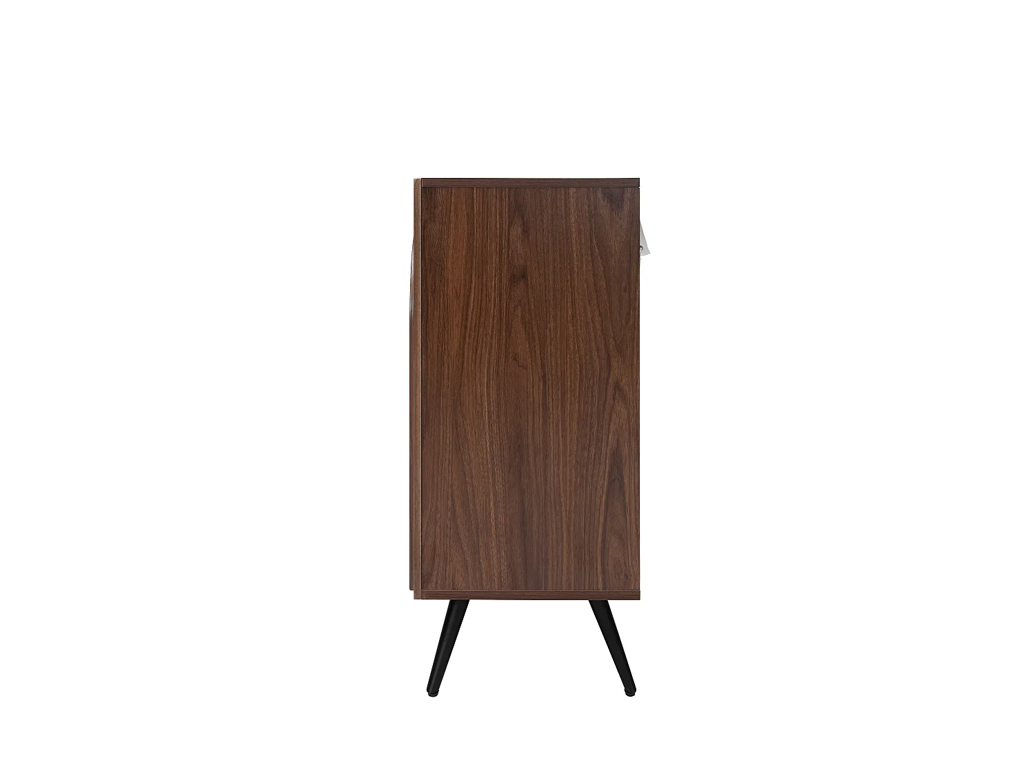 Dressoir met 4 deuren en verstelbare planken - Bruin 150 x 37 x 83,5 cm