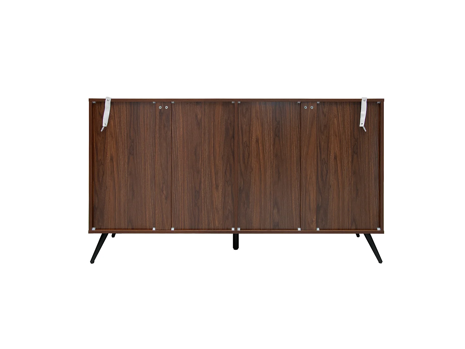Dressoir met 4 deuren en verstelbare planken - Bruin 150 x 37 x 83,5 cm