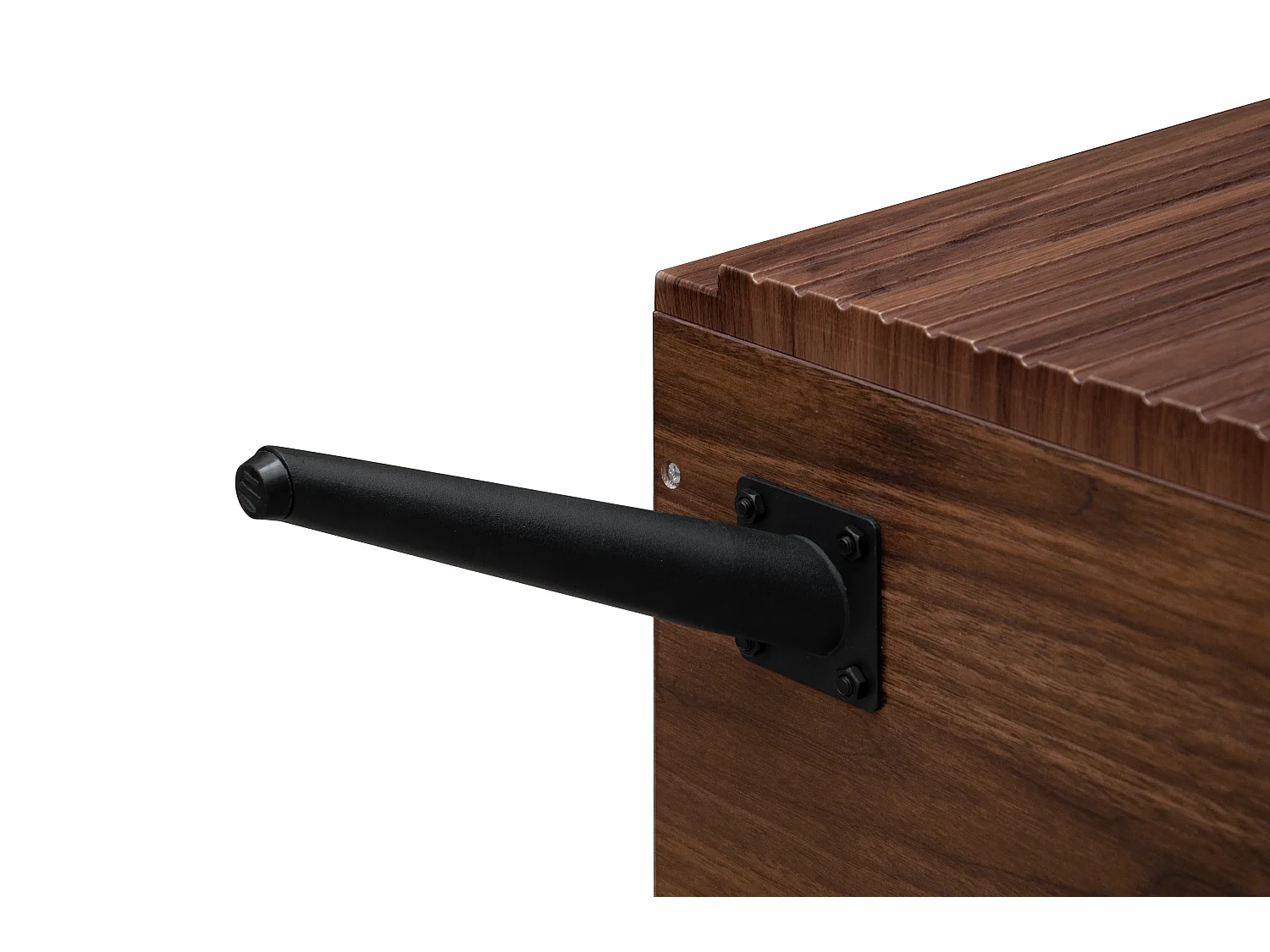 Dressoir met 4 deuren en verstelbare planken - Bruin 150 x 37 x 83,5 cm