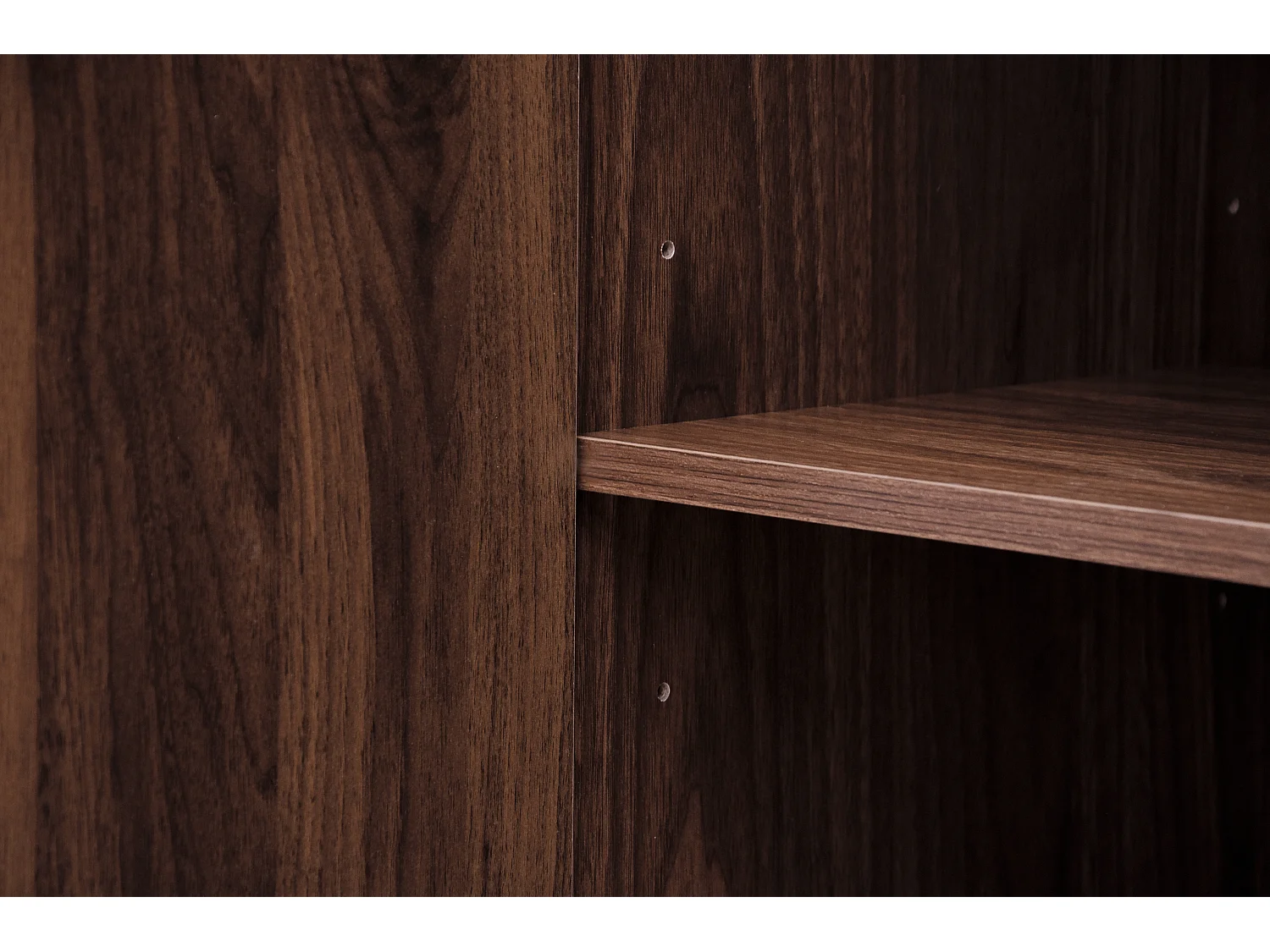 Dressoir met 4 deuren en verstelbare planken - Bruin 150 x 37 x 83,5 cm