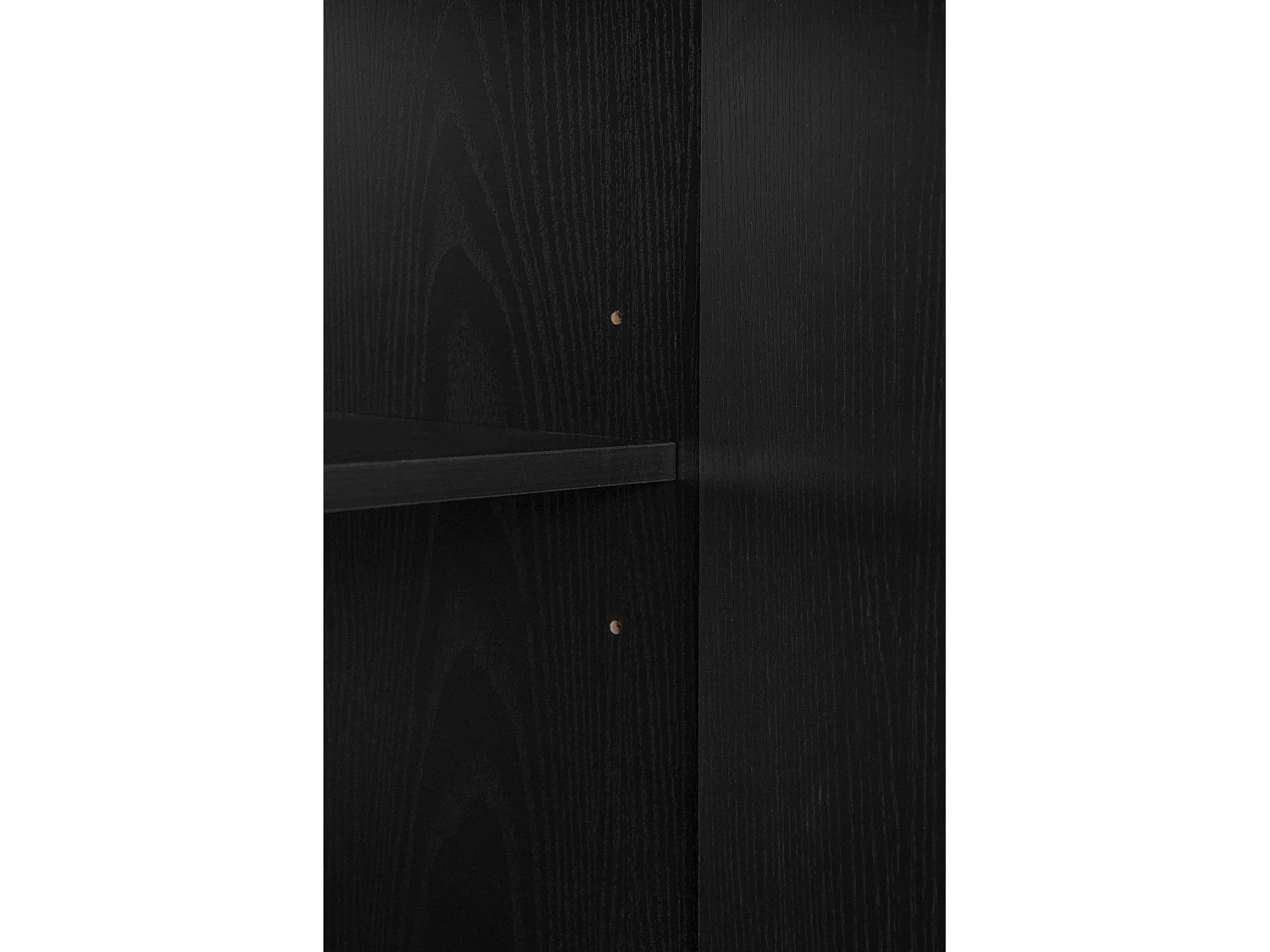 Dressoir met 4 deuren en verstelbare planken - Zwart 150 x 37 x 83,5 cm