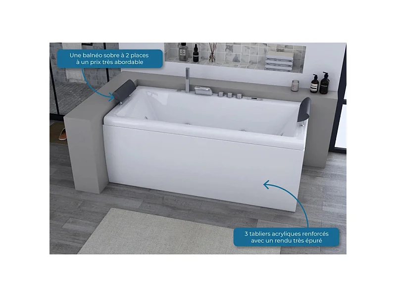 Baignoire balnéo Marbella 22 jets Whirlpool