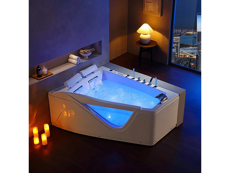 Baignoire balnéo D-Neptune 47 jets Whirlpool