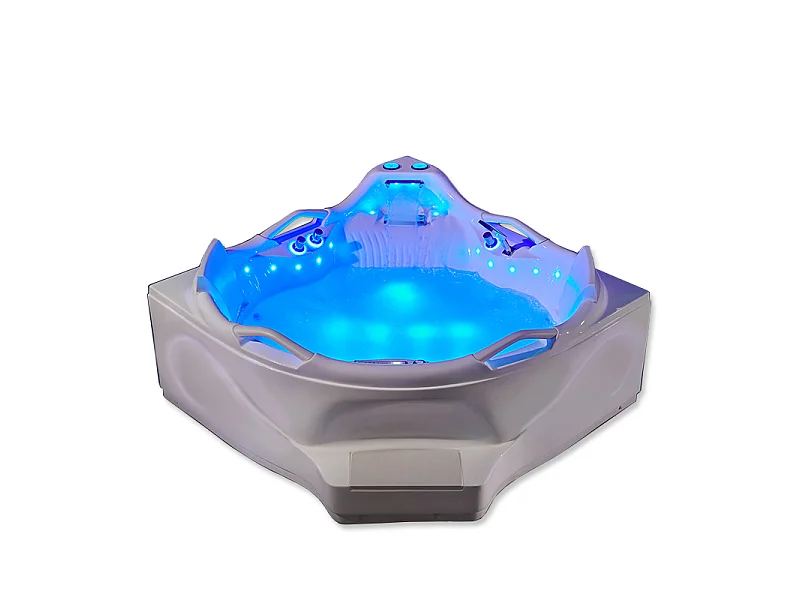 Baignoire balnéo angle Love story 42 jets