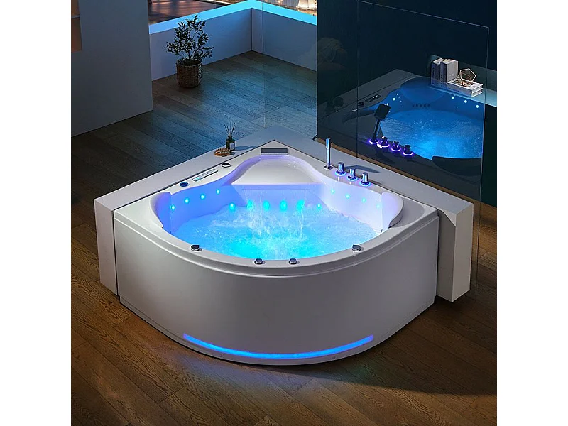 Baignoire balnéo Vesuve 81 jets Whirlpool