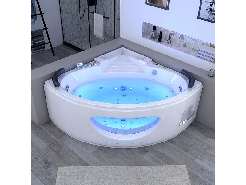 Baignoire balnéo Lisbonne 34 jets Whirlpool