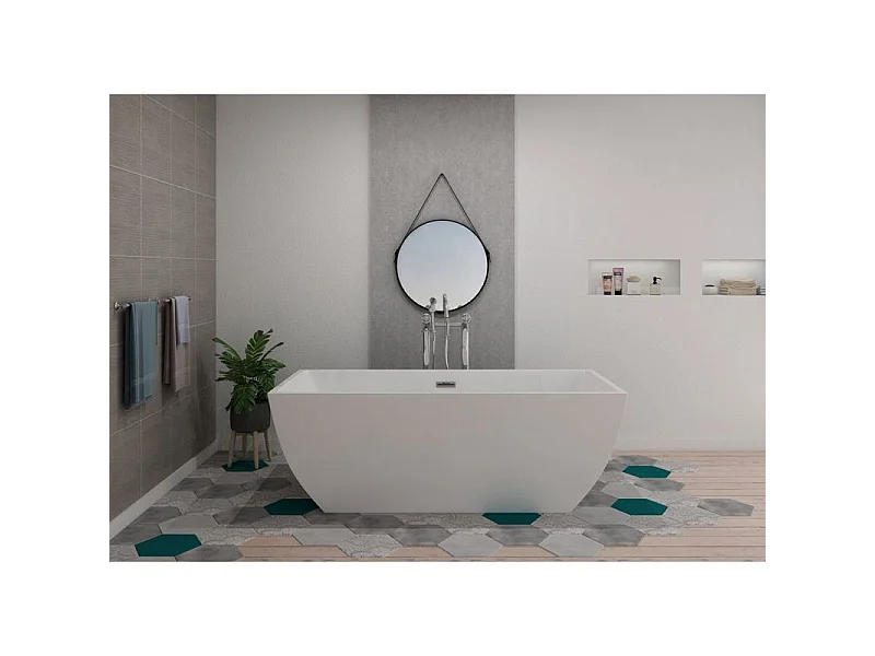 Baignoire îlot Luciana - 1700 x 800 x 600 mm
