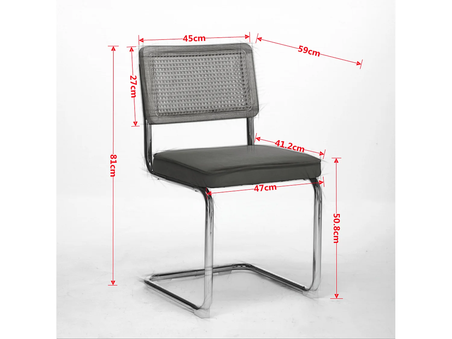 Set di 2 poltrone in velluto oro - Struttura in metallo - Schienale in rattan