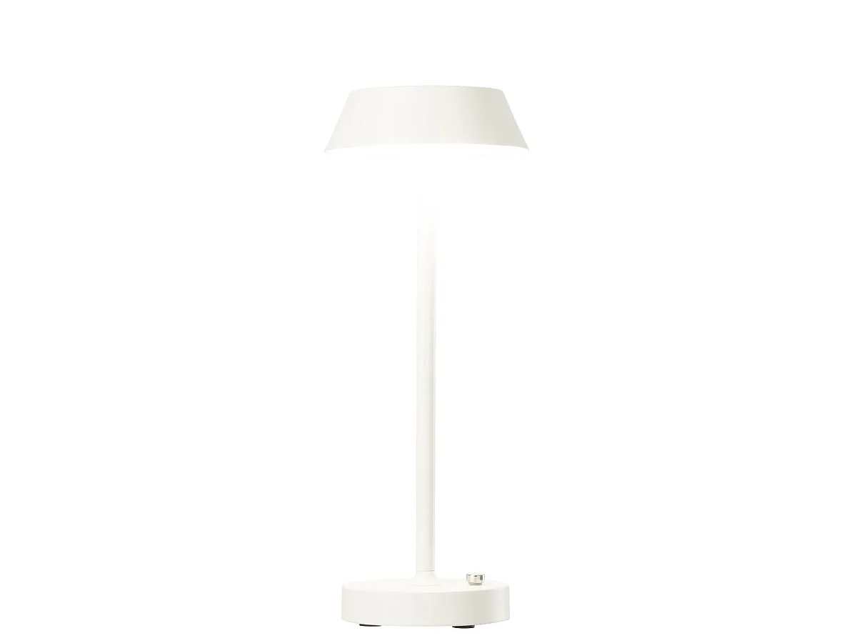 Lampe à Poser à LED "Noé" 31cm Blanc
