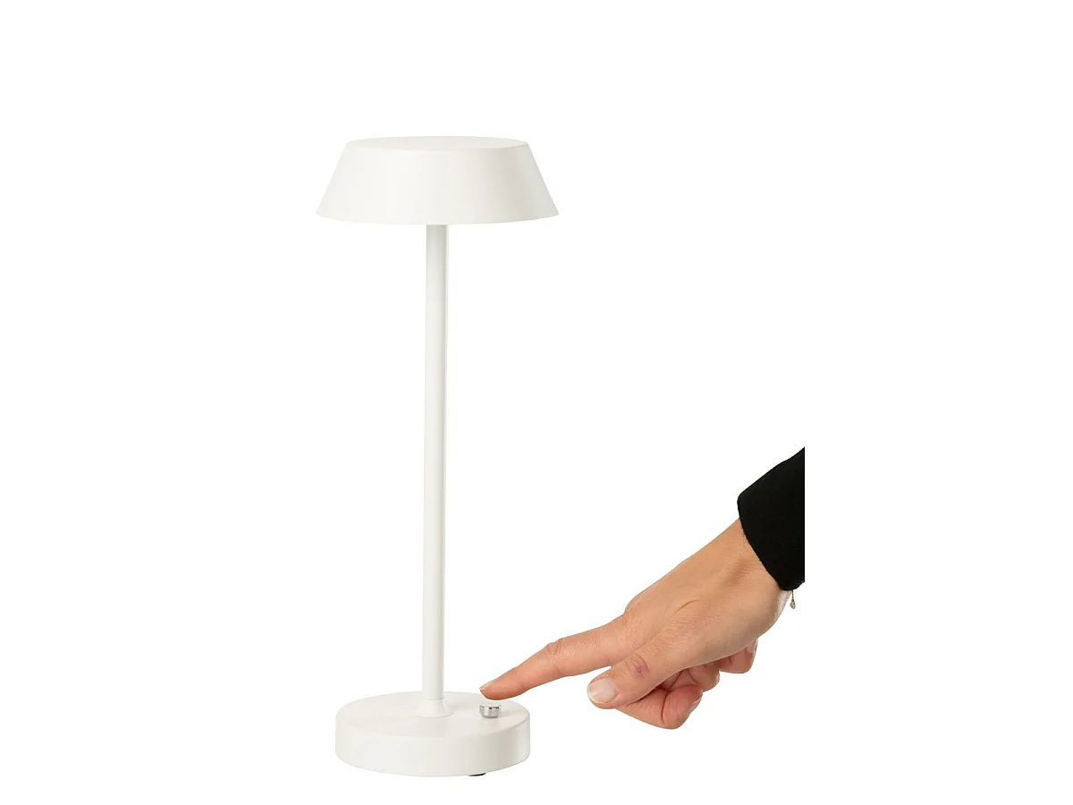 Lampe à Poser à LED "Noé" 31cm Blanc
