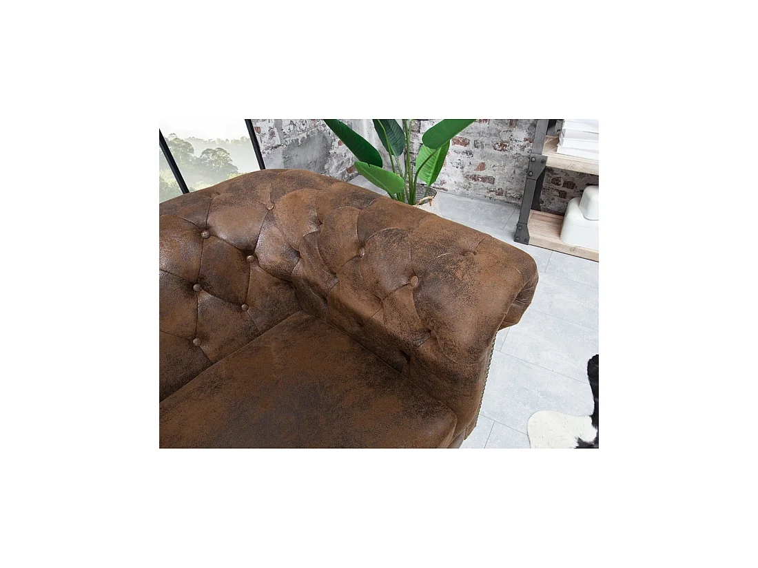 Fauteuil EDGAR – Bruin – Barokstijl