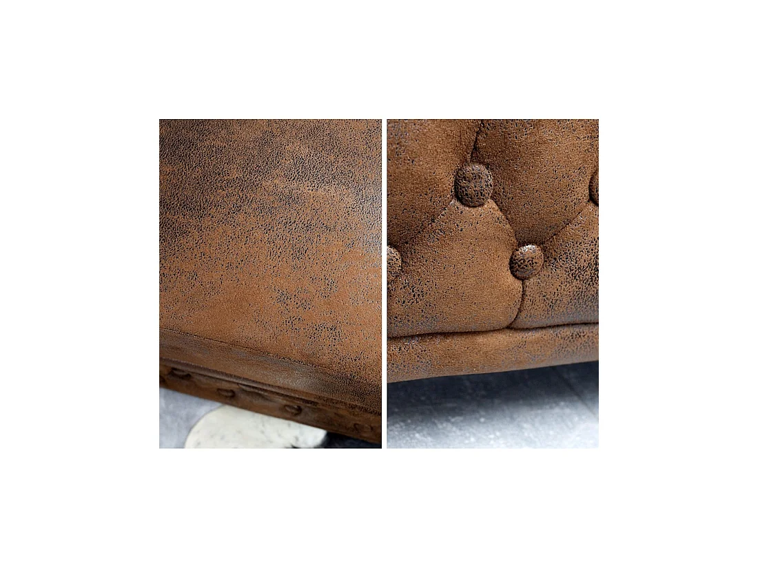 Fauteuil EDGAR – Bruin – Barokstijl